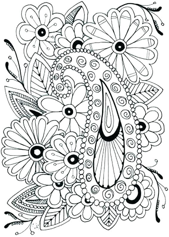 Flower Coloring Pages To Print Printable Flower Coloring Pages 567x794 Flower Coloring Pages To Print Printable Flower Coloring Pages