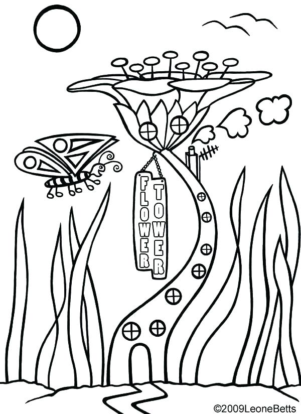 600x825 Flower Fairy Coloring Pages Color Page Flower Flower Fairy