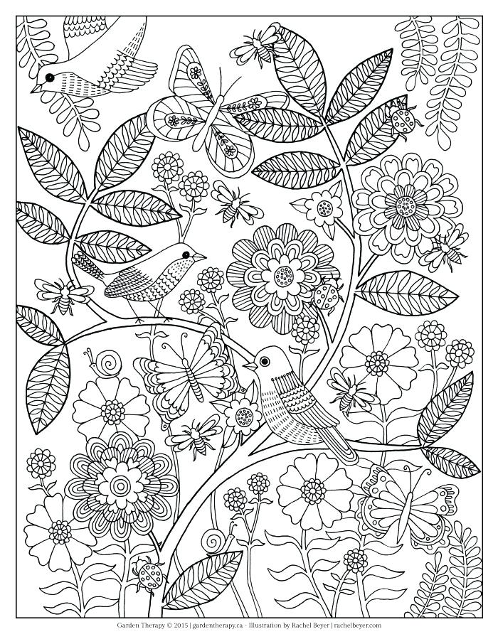 New Flower Garden Coloring Pages Or Life S A Garden Adult Coloring 700x906 New Flower Garden Coloring Pages Or Life S A Garden Adult Coloring