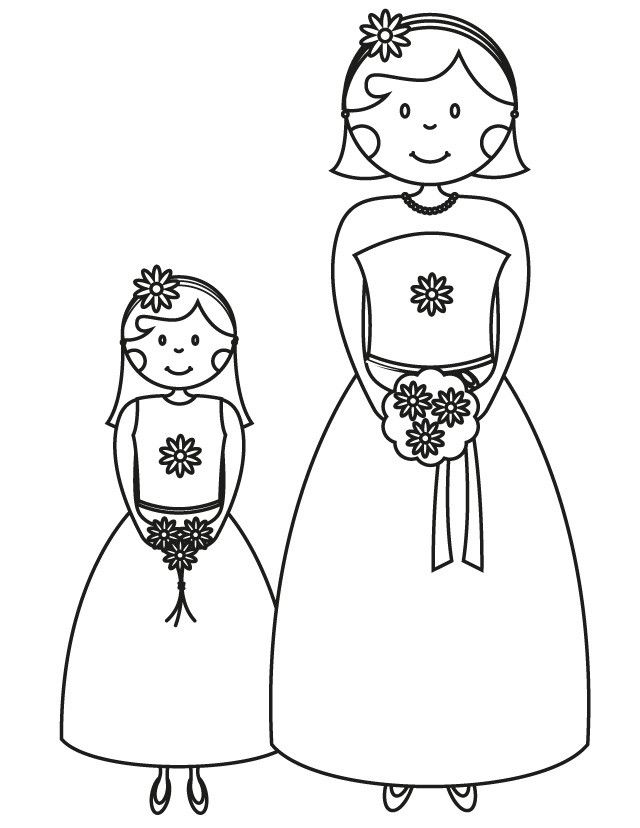 17 Wedding Coloring Pages For Kids Who Love To Dream About Their 640x828 17 Wedding Coloring Pages For Kids Who Love To Dream About Their