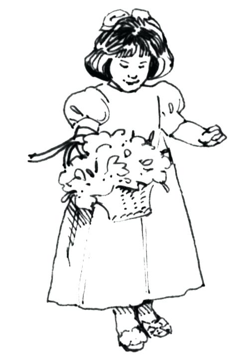 Girl Scout Flower Petal Coloring Pages Media 504x713 Girl Scout Flower Petal Coloring Pages Media
