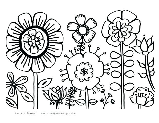 618x477 Coloring Pages With Flowers Coloring Pages Flowers And Hearts