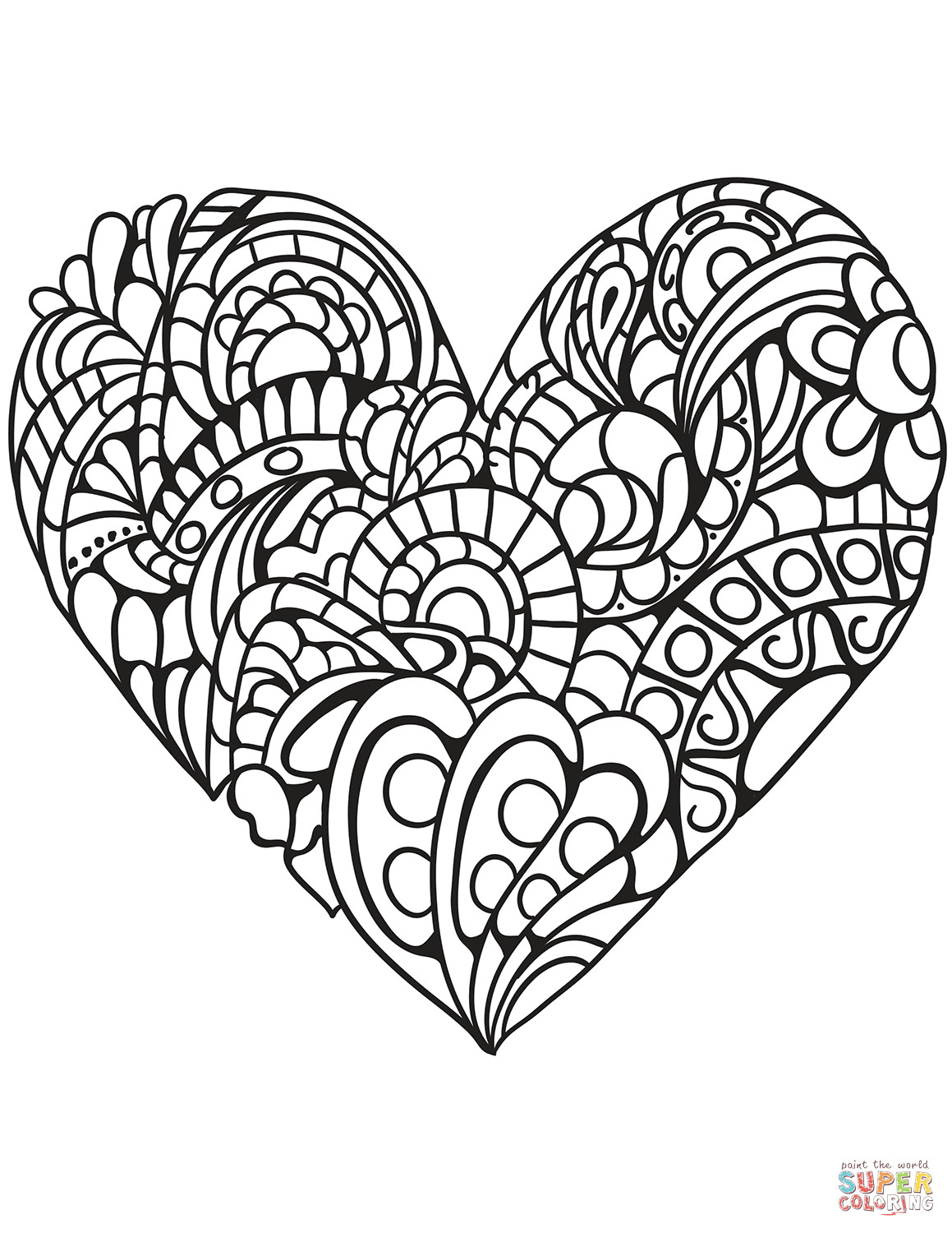 1159x1500 Heart Coloring Pages Free Printable Pictures Amazing Of Hearts