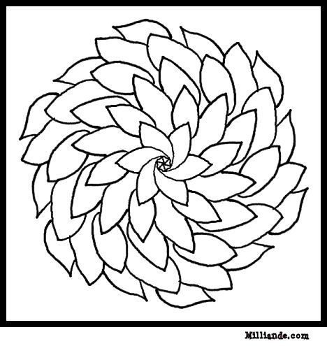 Flower Page Printable Coloring Sheets Flower Mandala Coloring 468x495 Flower Page Printable Coloring Sheets Flower Mandala Coloring