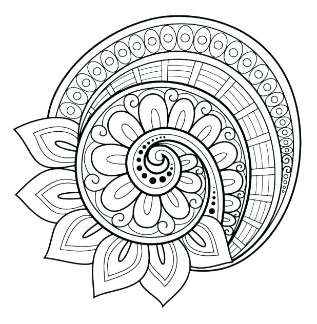 Advanced Mandala Coloring Pages Also Awesome Abstract Coloring 618x632 Advanced Mandala Coloring Pages Also Awesome Abstract Coloring