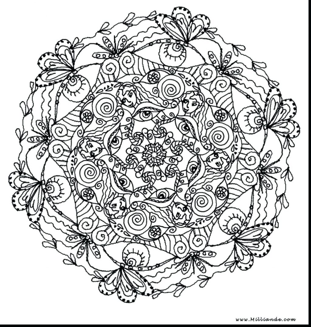 1024x1074 Coloring Page ~ Flower Mandala Coloring Pages Incredible Printable