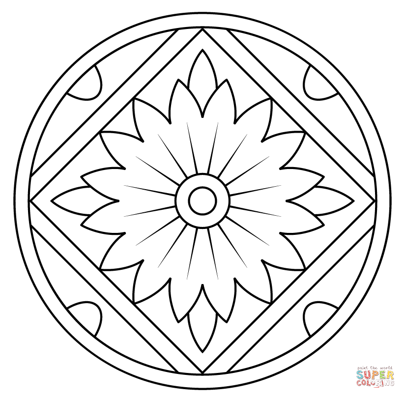Flower Pattern Coloring Pages Floral Pattern Coloring Page Free 824x810 Flower Pattern Coloring Pages Floral Pattern Coloring Page Free