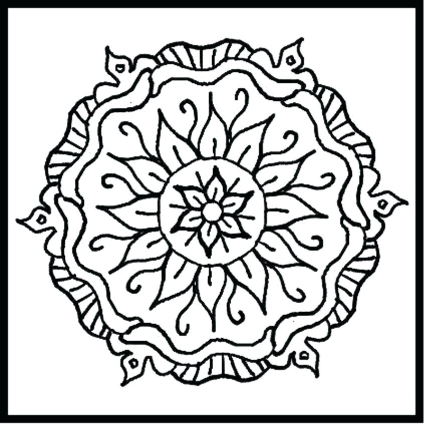 Inspirational Flower Design Coloring Pages For Flower Designs 851x850 Inspirational Flower Design Coloring Pages For Flower Designs