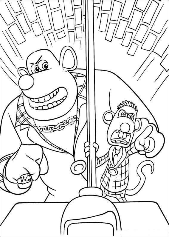 Kids N 18 Coloring Pages Of Flushed Away 567x794 Kids N 18 Coloring Pages Of Flushed Away
