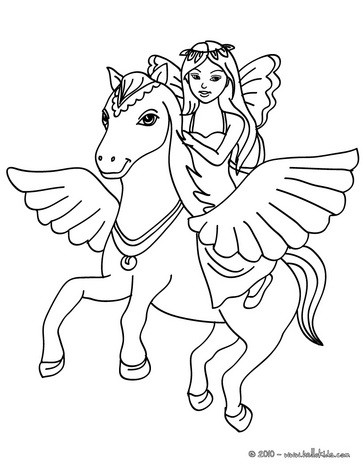 Fairy Playing Flute Coloring Pages 363x470 Fairy Playing Flute Coloring Pages