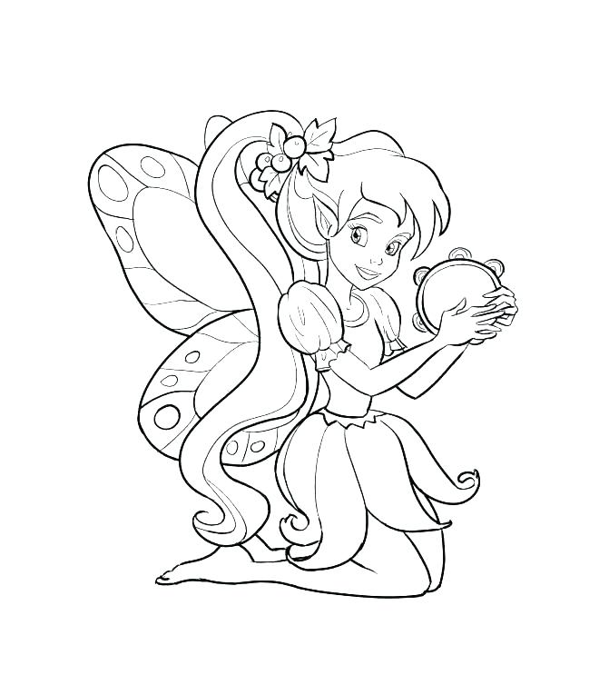 Fairy Coloring Pages For Kids Fairy Coloring Pages For Kids 671x754 Fairy Coloring Pages For Kids Fairy Coloring Pages For Kids