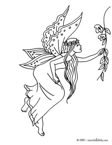 Group Of Fairies Flying Coloring Pages 363x470 Group Of Fairies Flying Coloring Pages