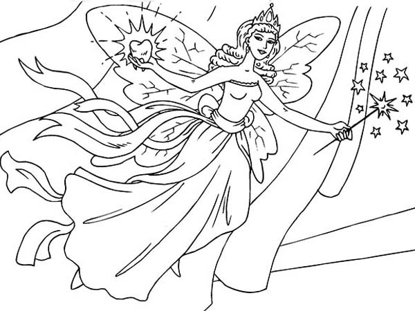 Tooth Fairy Flying Coloring Pages Batch Coloring 600x450 Tooth Fairy Flying Coloring Pages Batch Coloring