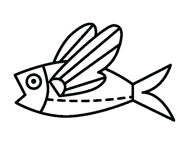 Flying Fish Coloring Page Flying Fish Coloring Page Coloring Pages 600x470 Flying Fish Coloring Page Flying Fish Coloring Page Coloring Pages
