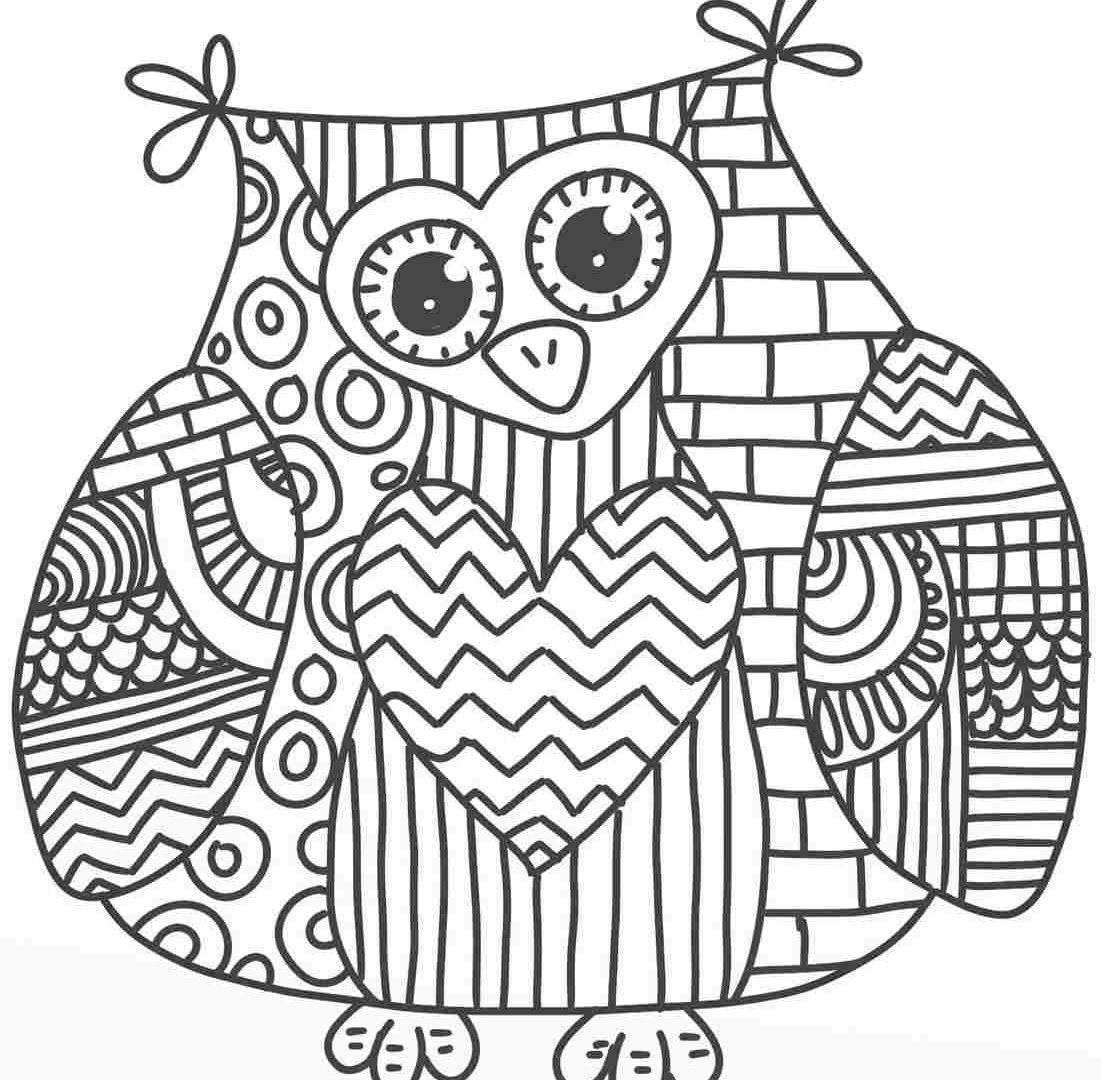 Owl Coloring Pages For Toddlers Free Printable Animals Hard Adults 1101x1080 Owl Coloring Pages For Toddlers Free Printable Animals Hard Adults