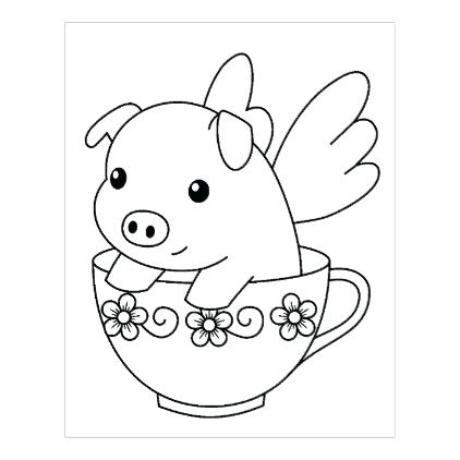Flying Pig Coloring Pages Coloring Page Of A Pig Pig In Mud 422x422 Flying Pig Coloring Pages Coloring Page Of A Pig Pig In Mud