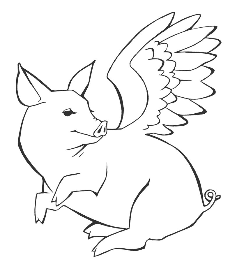 Flying Pig Tattoo By ~sage666 On Refs 838x954 Flying Pig Tattoo By ~sage666 On Refs