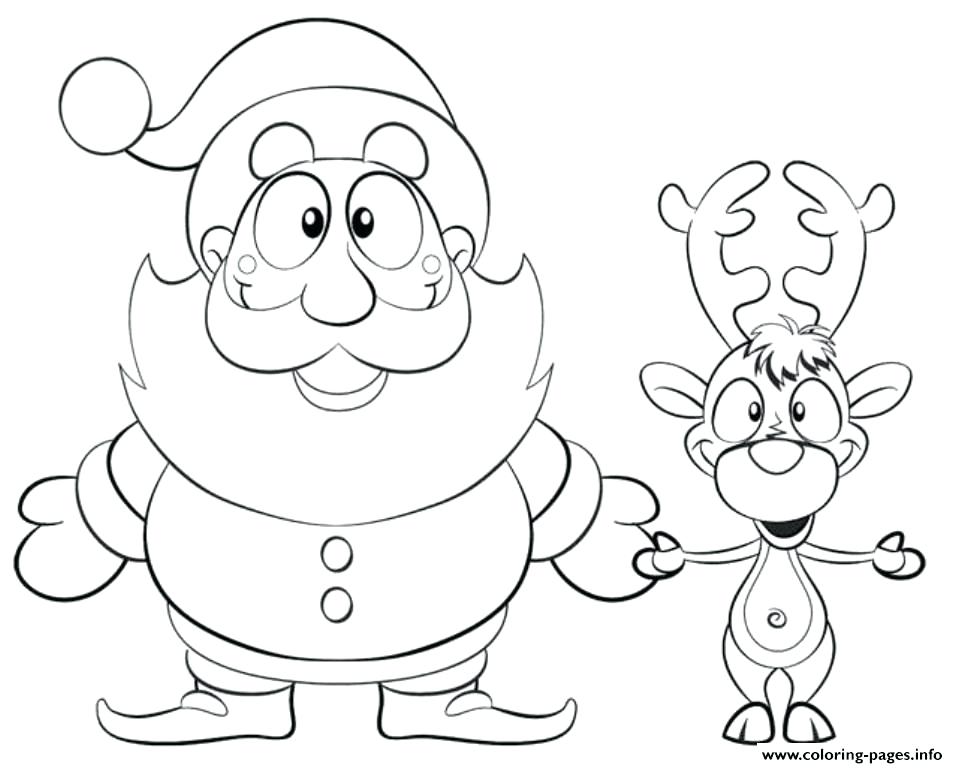 958x768 Flying Reindeer Template Coloring Page Flying Reindeer Template