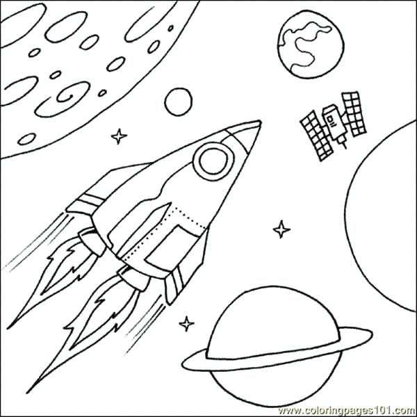 Flying Saucer Colouring Pages at GetColorings.com | Free printable ...