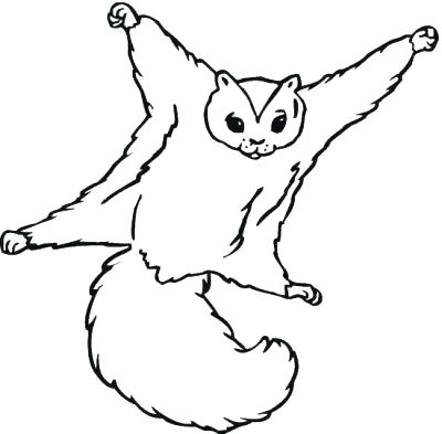 Flying Squirrel Coloring Page Flying Squirrel Coloring Page 400x393 Flying Squirrel Coloring Page Flying Squirrel Coloring Page