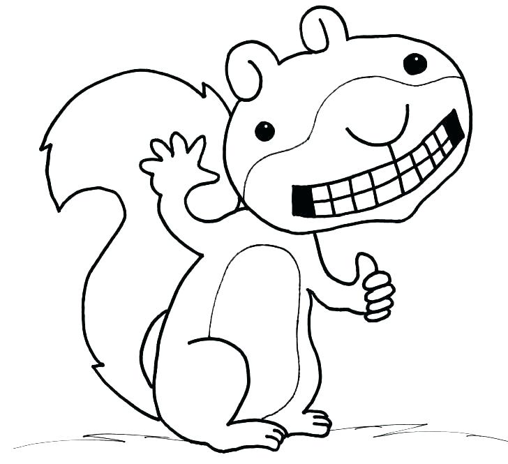 Coloring Pages Of Squirrels Drawn Squirrel Printable 5 Coloring 728x665 Coloring Pages Of Squirrels Drawn Squirrel Printable 5 Coloring