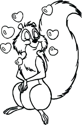 Flying Squirrel Coloring Page 329x500 Flying Squirrel Coloring Page