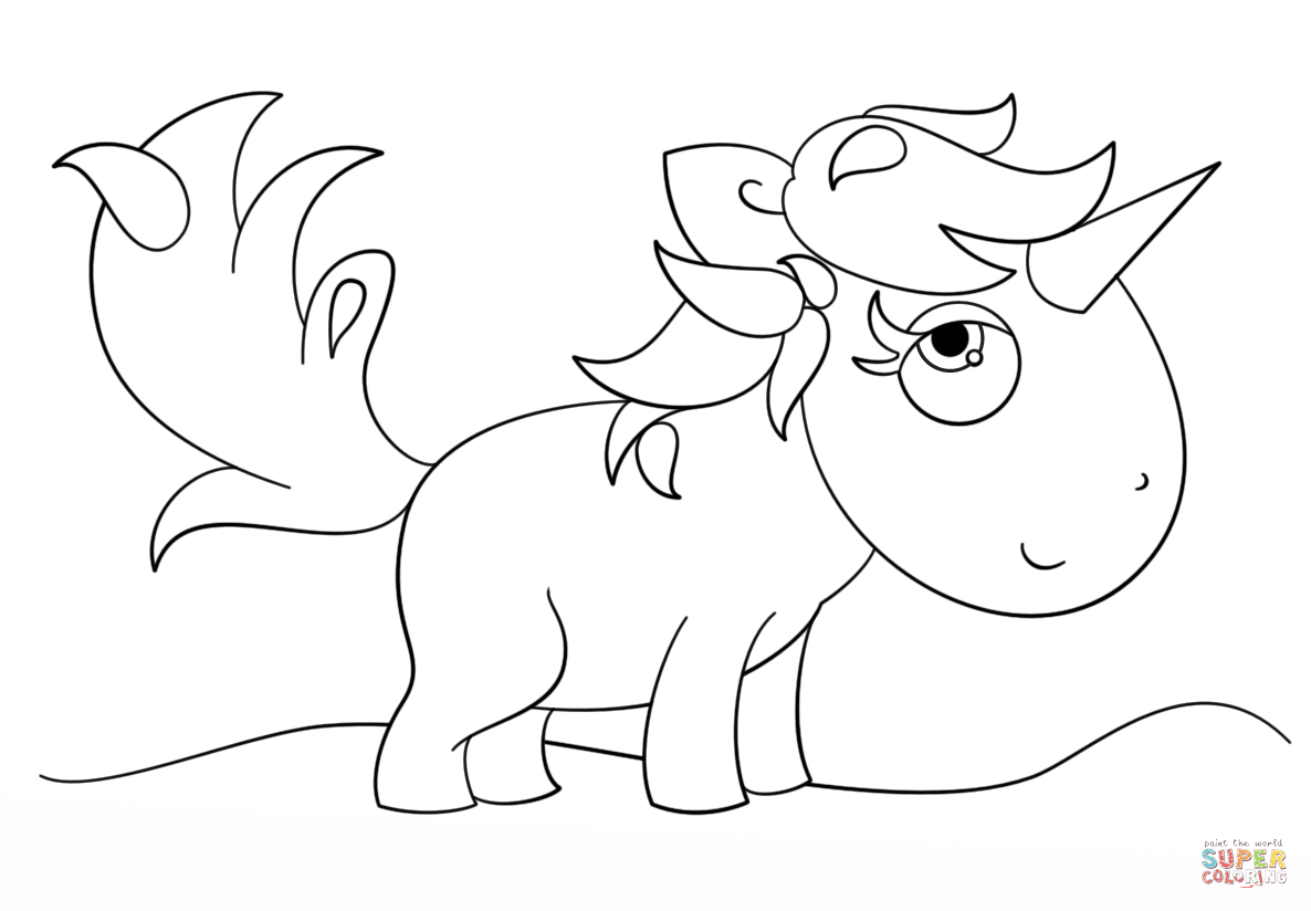 Kawaii Unicorn Coloring Page Free Printable Coloring Pages Flying 1186x824 Kawaii Unicorn Coloring Page Free Printable Coloring Pages Flying