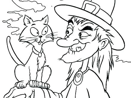 Witch Coloring 440x330 Witch Coloring