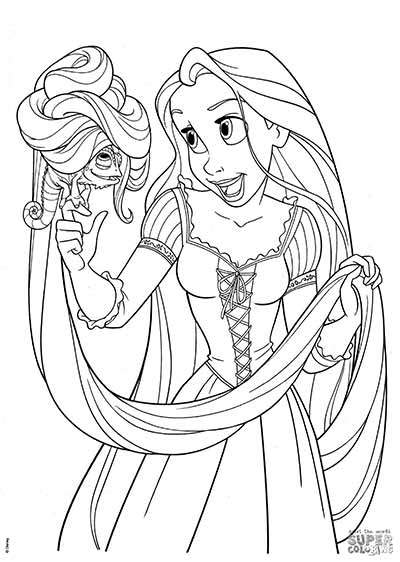 Flynn Rider Coloring Pages