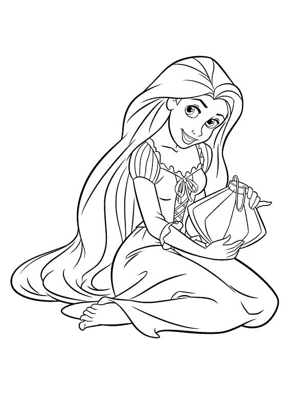 Tangled Color Pages Coloring Pages Rider And Coloring Page 567x794 Tangled Color Pages Coloring Pages Rider And Coloring Page