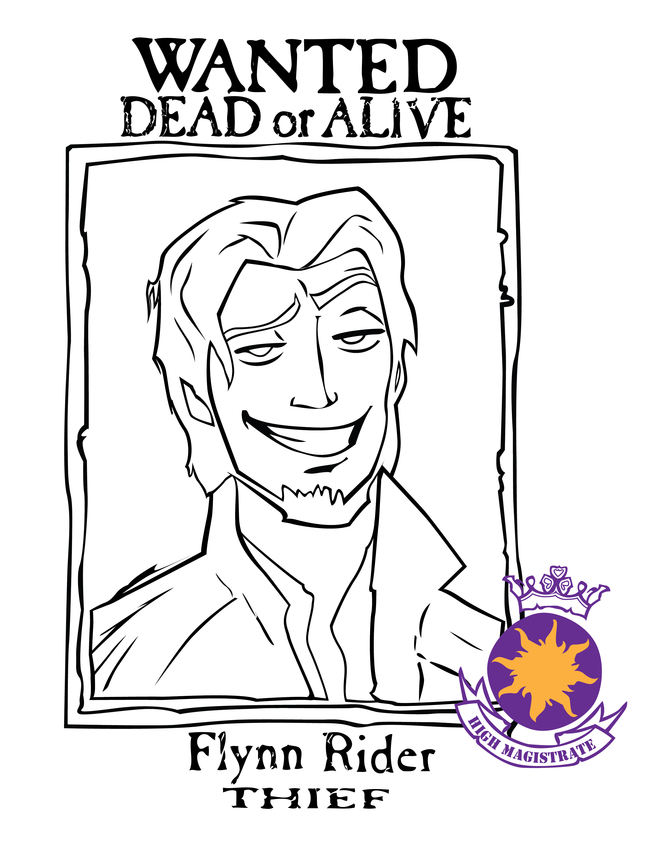 Flynn Rider Pinata 2550x3300 Flynn Rider Pinata