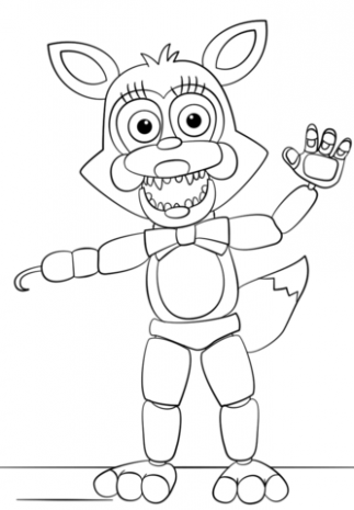Mangle From Five Nights 323x465 Mangle From Five Nights