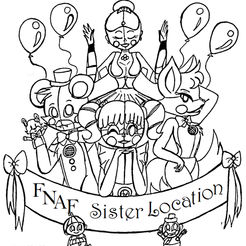 246x246 Coloring Pages For Fnaf Sister Location On The App Store