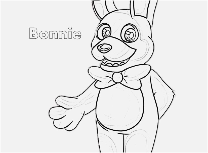 Fnaf Bonnie Coloring Pages at GetColorings.com | Free printable ...