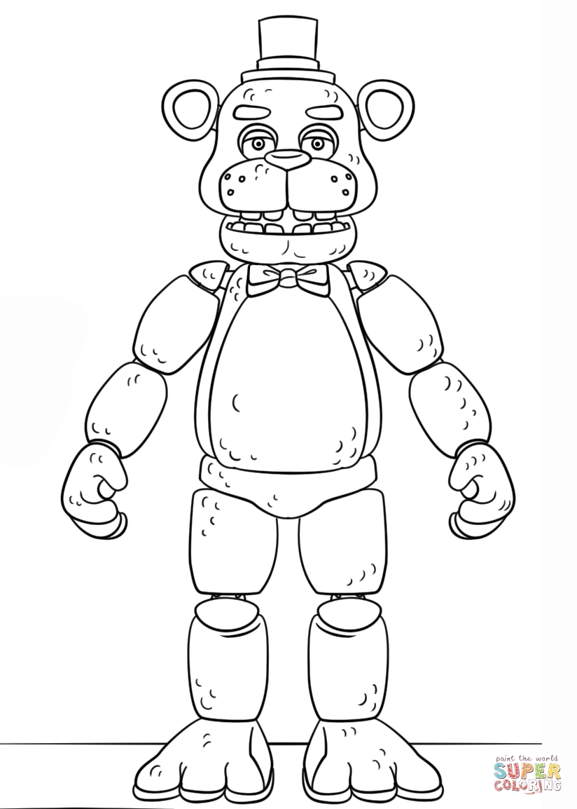 Beautiful Ideas Fnaf Coloring Pages Fnaf Toy Golden Freddy 824x1154 Beautiful Ideas Fnaf Coloring Pages Fnaf Toy Golden Freddy