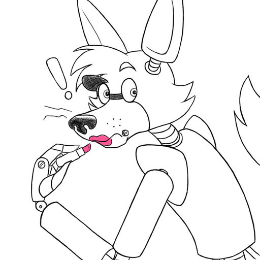 512x512 Coloring Pages Five Nights At Freddy's Edition By Jadeja Falguni