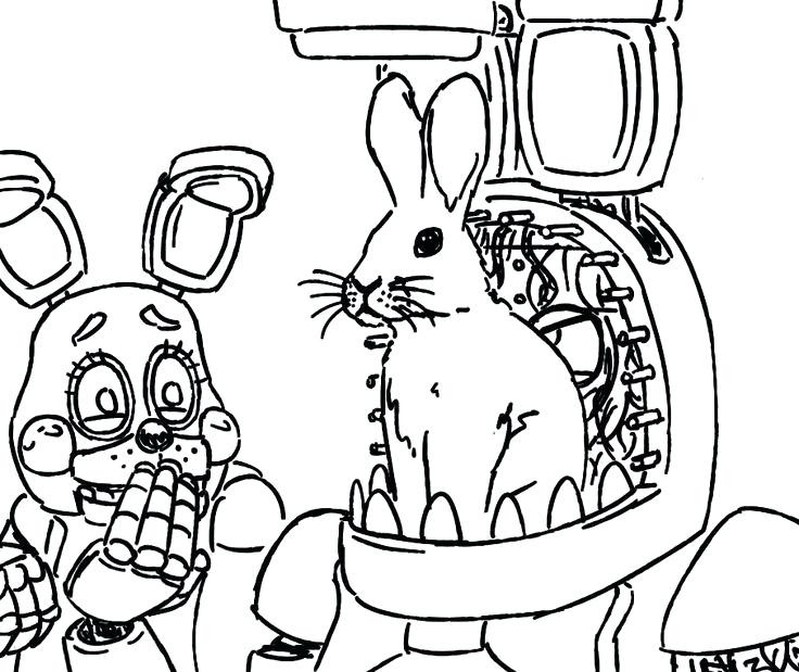 12 Elegant Fnaf Coloring Pages Bonnie Image 736x619 12 Elegant Fnaf Coloring Pages Bonnie Image