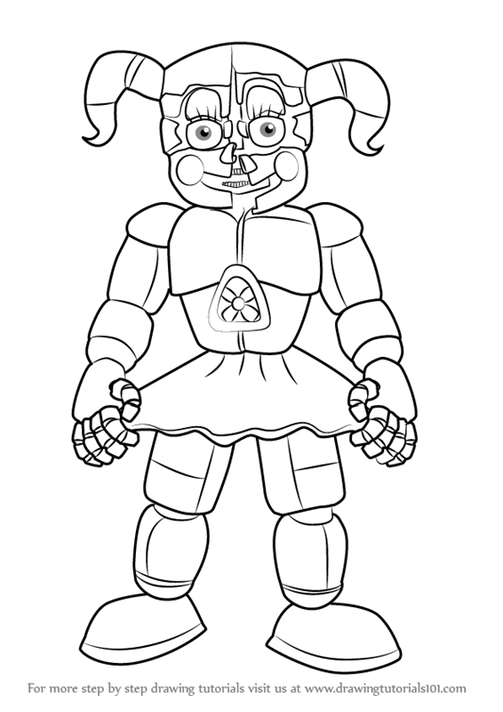 Free Printable Five Nights At Freddy's Coloring Pages 566x800 Free Printable Five Nights At Freddy's Coloring Pages