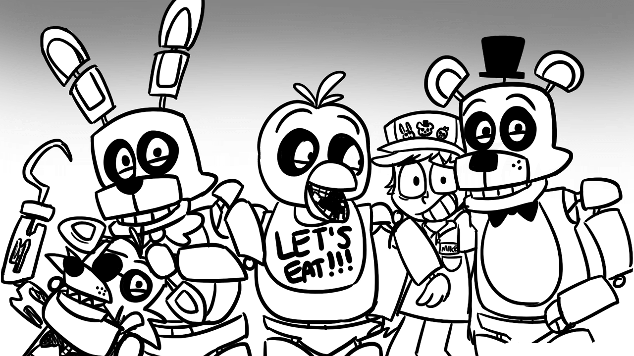 Insider Fnaf Coloring Pages Printable 17 For K 1280x719 Insider Fnaf Coloring Pages Printable 17 For K