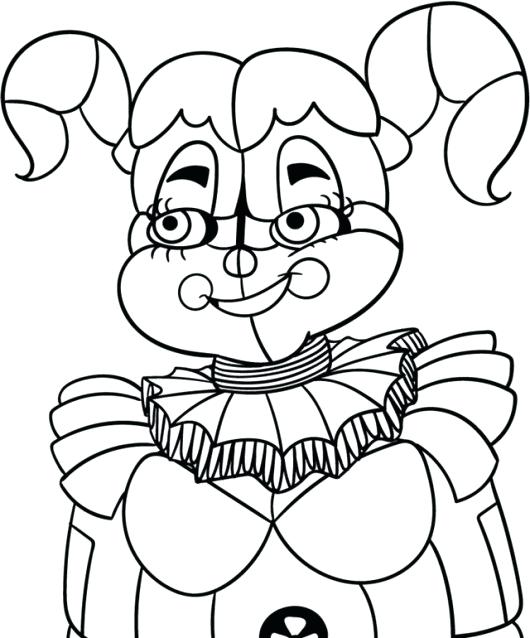 Fnaf Coloring Pages Freddy 530x638 Fnaf Coloring Pages Freddy