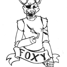 268x268 Foxy Coloring Page Kids Drawing And Coloring Pages