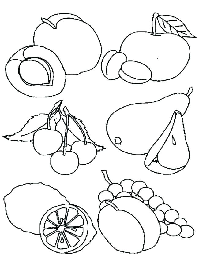 650x838 Healthy Food Coloring Page Incredible Healthy Food Coloring Pages