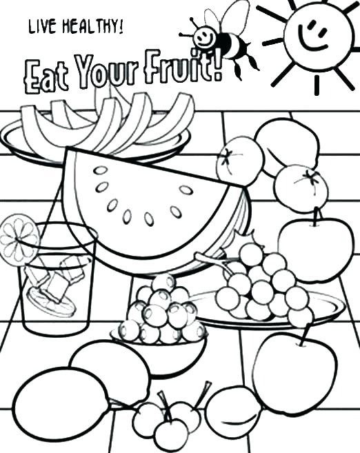 Coloring Pages Food Food Coloring Pages Plus Eat Your Healthy Food 522x657 Coloring Pages Food Food Coloring Pages Plus Eat Your Healthy Food