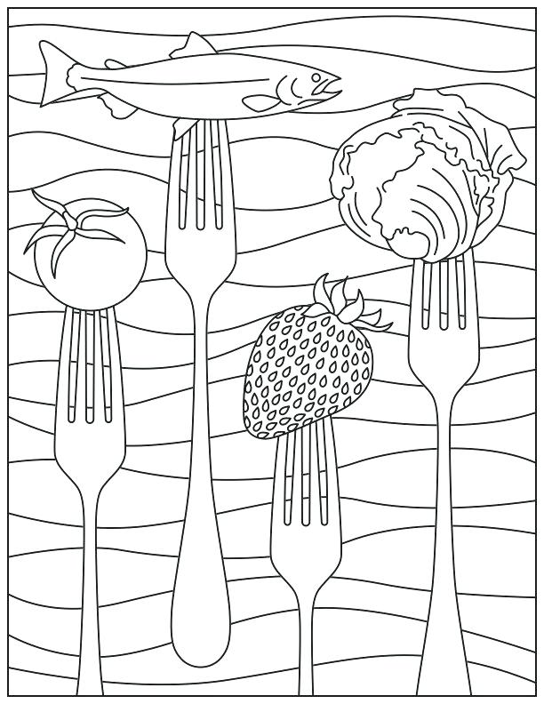 Coloring Page Collection Protein Coloring Pages Steak Coloring 612x792 Coloring Page Collection Protein Coloring Pages Steak Coloring