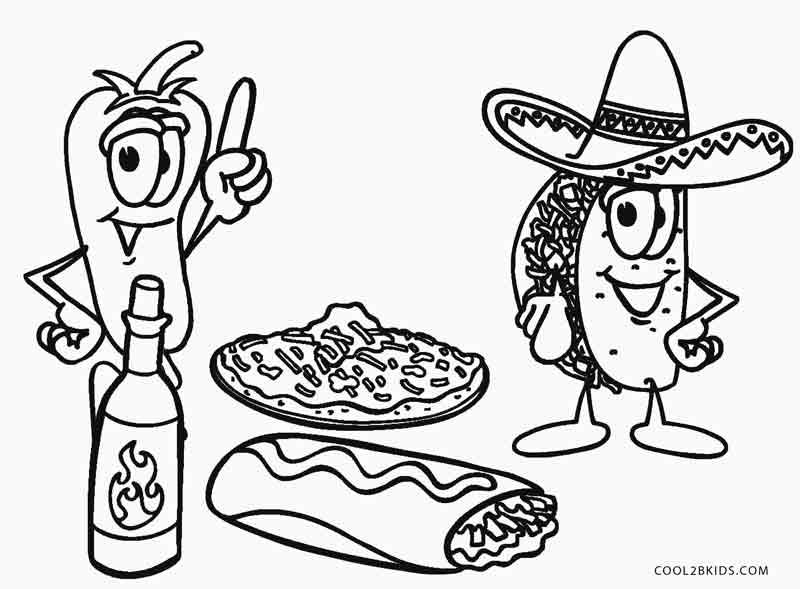 800x589 Free Printable Food Coloring Pages For Kids Cool2bkids