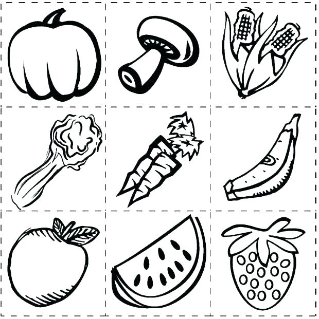 620x621 Healthy Food Coloring Page Healthy Food Coloring Pages Healthy