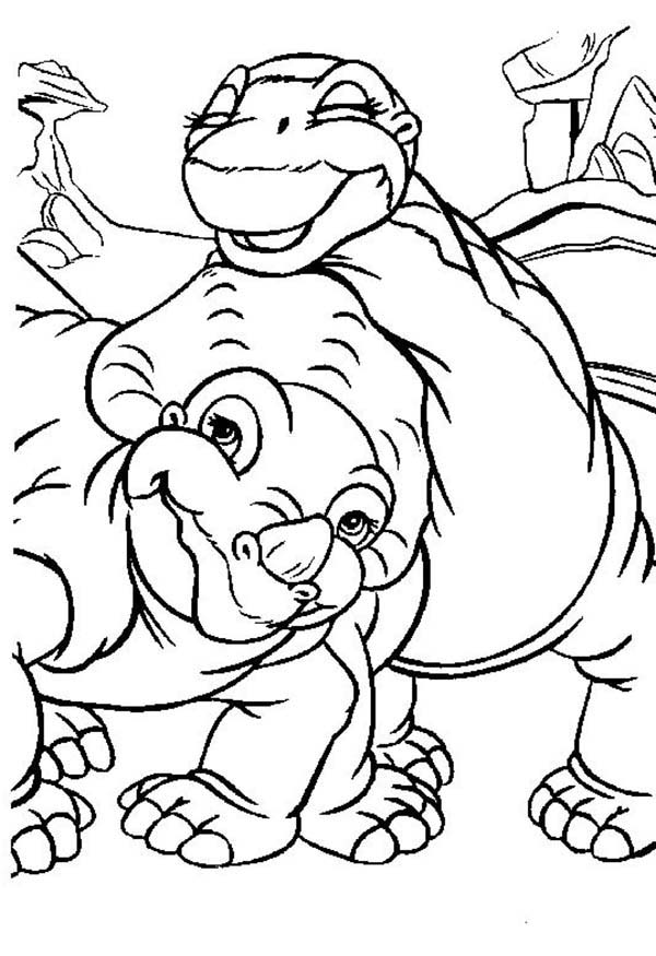 Land Before Time, Cera And Little Foot Land Before Time Coloring 600x875 Land Before Time, Cera And Little Foot Land Before Time Coloring