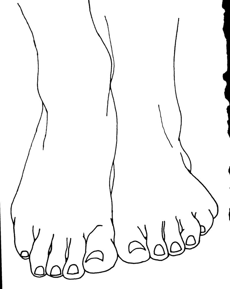 Feet Coloring Pages Foot Page Auto Market Me Arilitv Happy Feet 798x1001 Feet Coloring Pages Foot Page Auto Market Me Arilitv Happy Feet
