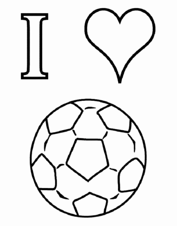 Football Coloring Pages For Kids Soccer Ball Coloring Pages 600x763 Football Coloring Pages For Kids Soccer Ball Coloring Pages