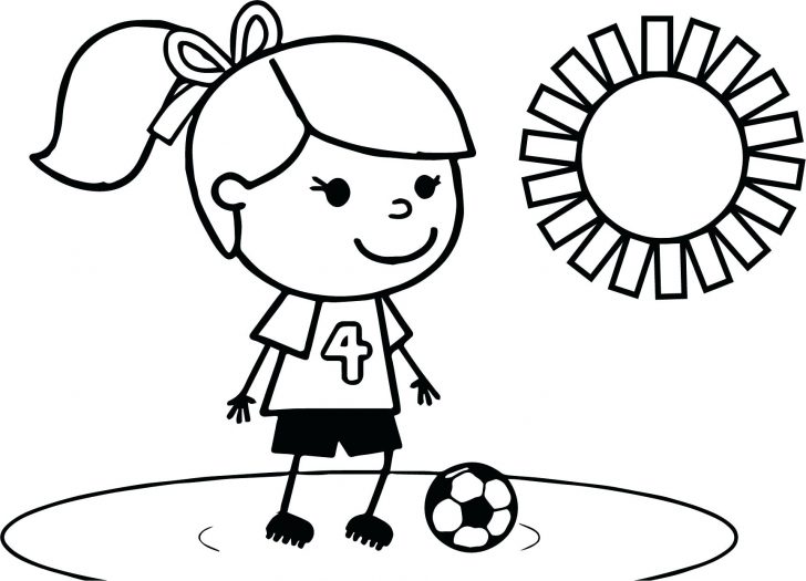 Coloring Pages Of Soccer Cleats Printable Page Free Girl Players 728x525 Coloring Pages Of Soccer Cleats Printable Page Free Girl Players